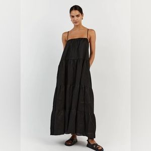 NWT Dissh Kingsley linen maxi dress
